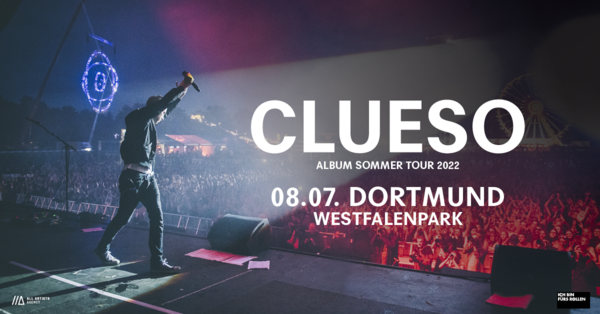 CLUESO ALBUM SOMMER TOUR 2022*SPECIAL GUEST: LOTTE*Support: Martin Hübner CLUESO ALBUM SOMMER TOUR 2022*SPECIAL GUEST: LOTTE*Support: Martin Hübner